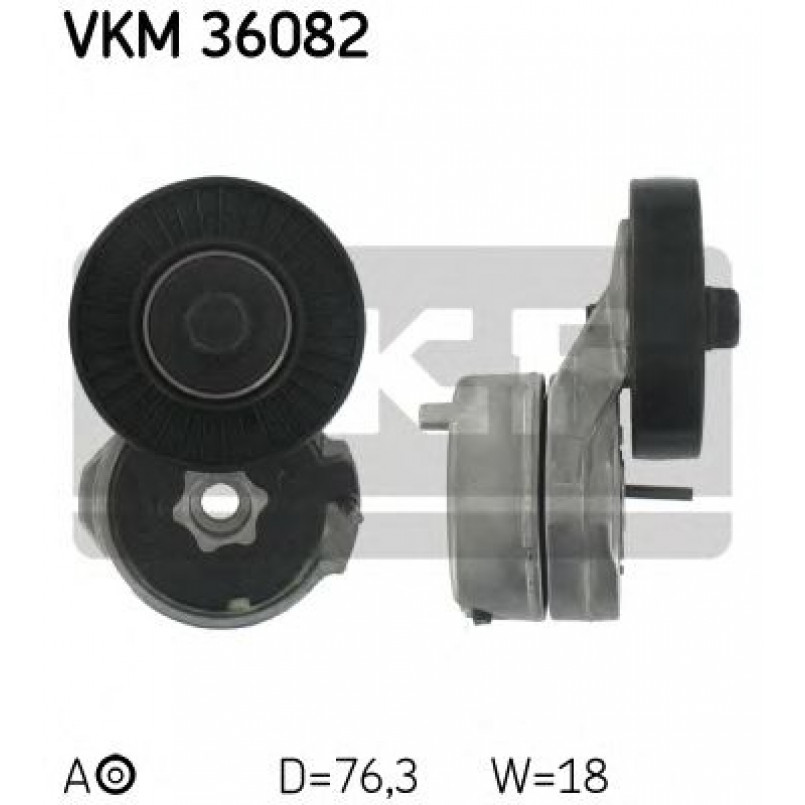 VKM 36082 SKF Натяжний ролик